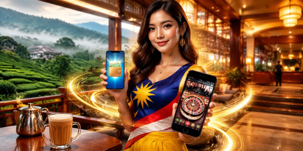 Pengguna Malaysia membuat deposit untuk memulakan perjalanan VIP di mb8my